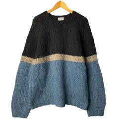 古着 90~00年代 ジェイクルー J.Crew HAND KNIT ハンドニット ウールニットセーター メンズXL相当 ヴィンテージ/eaa601623