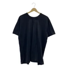 COMME des GARCONS HOMME PLUS / コムデギャルソンオムプリュス | 2017AW | Back Open T-Shirt コットン バック オープン カットソー | L | ブラック | メンズ