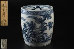 C086 中国 染付 筆筒 文房具 C086 中国 染付 筆筒 文房具 - メルカリ