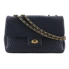 【BALLY】バリー チェーンショルダー キルティング レザー 黒 レディース ショルダーバッグ