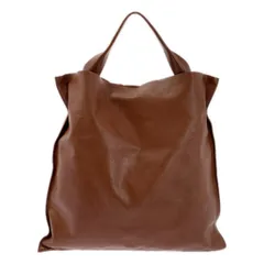 JIL SANDER / ジルサンダー | XIAO シャオ レザー ハンドバッグ | ブラウン | レディース