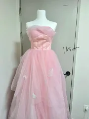 ピンク チュール パーティー ドレス 演奏会 ドレス