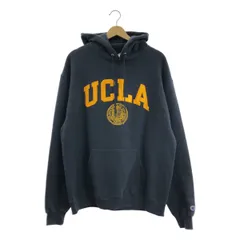CHAMPION / チャンピオン | UCLA / ロゴ スウェット プルオーバー フーディ | L | ネイビー | メンズ