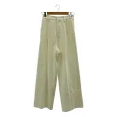 【美品】  AKIRANAKA / アキラナカ | コットン ナイロン センタープリーツ パンツ | 1 | ホワイト | レディース