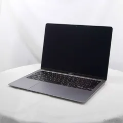 〔中古品〕 MacBook Air 13.3-inch Late-2020 MGN63J／A Apple M1 8コアCPU_7コアGPU 8GB SSD256GB スペースグレイ 〔15.3 Sequoia〕【262】