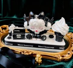 スワン 太陽光で回る クリスタル 置物 車内アクセサリー 豪華おまけ付 