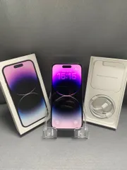 超美品　国内版　SIMフリー iPhone14 Pro 256GB ディープパープル色