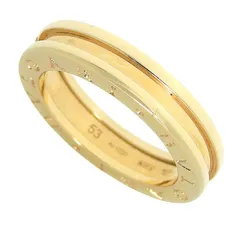 BVLGARI ブルガリ B-Zero1 1バンド リング K18PG 750 ピンクゴールド ＃53 13号相当 ビーゼロワン 指輪 アクセサリー レディース 送料無料 240101820468 ★
