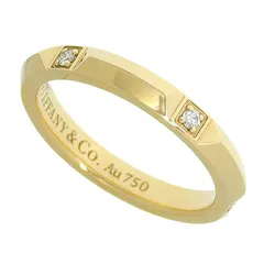 TIFFANY & Co. ティファニー トゥルーバンド ダイヤ リング K18PG 750 ピンクゴールド ダイヤモンド 6.5号 指輪 アクセサリー レディース 送料無料 240101820354 ★