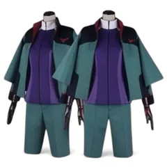 新品未開封 Costomo 水星風 青緑×ワインレッド衣装 インナー付き グエルジェターク 管理番号：747