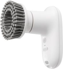 ±0 プラスマイナスゼロ 激落ちくん コードレス 充電式 電動ブラシ XJR-J010 ( ホワイト )  IPX7 防水 モップパッド スポンジパッド 回転ブラシ 風呂掃除 水あか コンパクト 軽量 床掃除 靴 玄関 洗面台 バスルーム フローリング 油汚れ