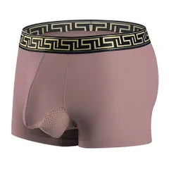 ボクサーパンツ メンズ 蒸れない 分離型 立体 メッシュ 上向き 股間ポケット 通気 大きいサイズ さらさら ストレッチ 太ゴム おしゃれ 男性 パンツ 下着 mk1