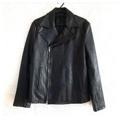archive attachment レザージャケット 羊革 アルチザン - メルカリ
