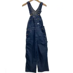 Lee　オーバーオール　ボトムス　デニム　無地　ボタンフライ　ペインター　ワンポイント　ブランドロゴ　No.1941329　USA製　アメカジ　古着
