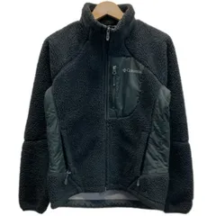 Columbia　フリース　ジャケット　アウター　ハイネック　フルジップ　ラグラン　無地　ワンポイント　ブランドロゴ　刺しゅう　OMNI-BLOG　アウトドア　古着