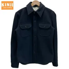 FIDELITY　CPOジャケット　ウールジャケット　アウター　無地　フルボタン　レギュラーカラー　胸ポケット　USA製　古着