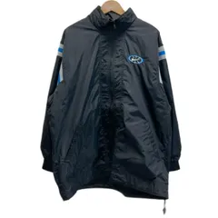 NIKE　ナイロンジャンパー　アウター　ハイネック　フルジップ　ワンポイント　ブランドロゴ　スウッシュ　刺しゅう　バスケ　オーバーサイズ　スポーツ　古着