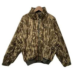 Columbia　中綿ジャンパー　マウンテンパーカー　アウター　裏地フリース　迷彩　カモフラ　総柄　内ポケット　アウトドア　古着