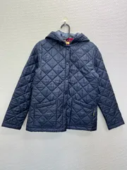 ⑧大人気　LAVENHAM　ラベンハム　キルティングジャケット　ネイビー　38 Mサイズ　レディース　ポリエステル