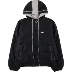 古着 90年代 ナイキ NIKE 中綿入り バックロゴ 中綿パーカー パファージャケット メンズL相当 ヴィンテージ/eaa600374