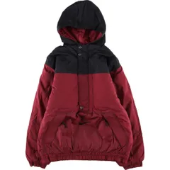 古着 90年代 ナイキ NIKE 中綿入り バックロゴ アノラックパーカー メンズXL相当 ヴィンテージ/eaa572075