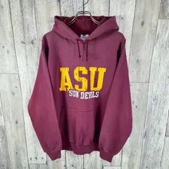 OLD Hanes 90s ヘインズ ASU SUN DEVILS プリント スウェット スエット パーカー メンズ M サイズ