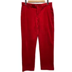 POLO by RALPH LAUREN　コーデュロイパンツ　ボトムス　ジップフライ　無地　コットン　エラスタン　太畝　古着
