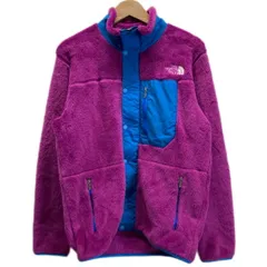 THE NORTH FACE　フリース　ジャケット　アウター　ハイネック　フルジップ　バイカラー　ワンポイント　ブランドロゴ　刺しゅう　アウトドア　フルジップ