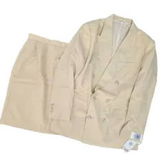 J.PRESS ジェイプレス ジャケット スカート 薄手 ウール素材 スーツ ダブルジャケット セットアップ レディース ウール 中古