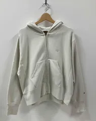 Champion REVERSE WEAVE チャンピオン リバースウィーブ 24AW フレームワーク別注 11.5oz Wジップ パーカー サイズM ホワイト 中国製