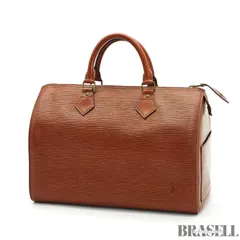 LOUIS VUITTON エピ　スピーディ30　ブラウン M43003 エピ　レザー ブラウン ハンドバッグ レディース