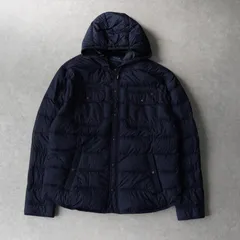 ポロ ラルフローレン ロゴプレート ダウンジャケット ネイビー