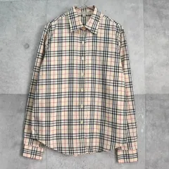 【バレンタイン期間限定セール30%OFF 】バーバリー ノバチェック柄 長袖シャツ レディース ベージュ