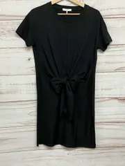 rag&bone ラグ&ボーン NEWYORK 混紡綿ニットワンピース レディースサイズS ブラック系