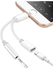 ★Lightning-3.5MM変換アダプター 【2025新登場】i-Phone 2in1イヤホン変換アダプタ 充電しながらイヤホン 急速充電同時音楽 搭載24bit/48KHz Hi-Fi音質