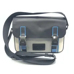 【中古】COACH ショルダーバッグ ホワイト/ブラック L2080-C2085　コーチ[17]