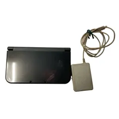 ♪3541 Nintendo 3DS LL ブラック ニンテンドー 任天堂 中古 モンスターハンター ダブルクロス ソフト付き 動作品