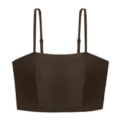 ノンワイヤーブラ レディース モールドカップ 綿混 ブラトップ インナー 敏感肌 伸縮性 丈長め フィット 快適 シンプル デイリーに最適 黒 白 ベージュ ha-013