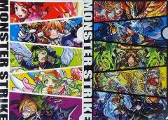 [중고] 클리어 파일 디자인 B A4 클리어 파일 (2 장 세트) [이치 반 쿠지 몬스터 스트라이크 vol.3 ~ 5th Anniversary ~] E 상