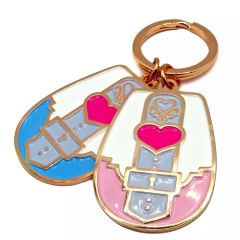 [중고] 열쇠 고리 두 사람은 프리큐어 메탈 매력 [이치 반 쿠지 프리큐어 ~Forever Hearts!~] F상