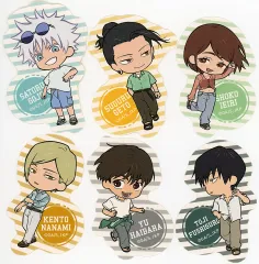 【中古】シール・ステッカー 集合 ステッカーセット(6枚セット) 「呪術廻戦カフェ2024 懐玉・玉折」