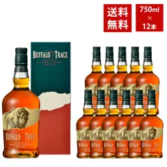【送料無料 12本セット 正規品 箱入】バッファロー トレース ケンタッキー ストレート バーボン ウイスキー 750ml×12本 ケース 45％のサムネイル
