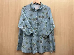 Cotton House Aya Yesterday Cross コットンハウスアヤ イエスタデイクロス LHYB06087AM 七分袖シャツ ひまわり