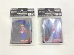【七重浜店55-2-251120】未開封品 ONEPIECECARDGAME ワンピースカードゲーム オフィシャルカードスリーブ公認店エディションVol.3 70枚 マーシャル・D・ティーチ 2個セット