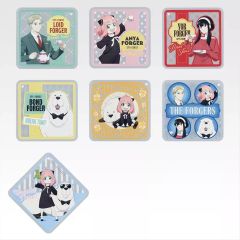 [중고] 코스터 전 7종 세트 고무 코스터 [이치반 복권 SPY×FAMILY -Thanks for being you.-] G상