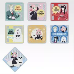 【中古】コースター 全7種セット ラバーコースター 「一番くじ SPY×FAMILY -Thanks for being you.-」 G賞