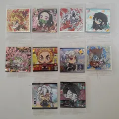 〇鬼滅の刃 ディフォルメシール 10枚セット【未開封品】