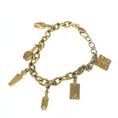 AB666 ルイヴィトン ナノグラム ブレスレット M63142 - メルカリ