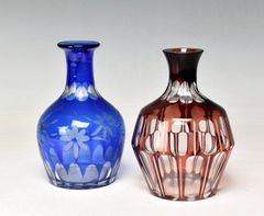 ガラス工芸　荒木良忠作　桜刻　皿　共布共箱　C　9100 ガラス工芸 荒木良忠作 桜刻 皿 共布共箱 C 9100 - メルカリ