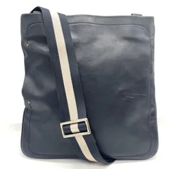 バリー トレインスポッティング ショルダーバッグ  ネイビー メンズ BALLY  ABランク 中古
